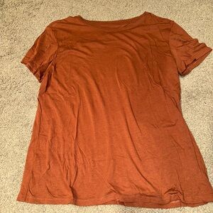 Rust Orange Women's Top